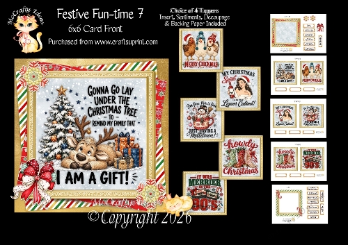 Festive Fun-time 7 6x6