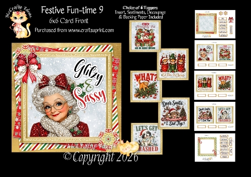 Festive Fun-time 9 6x6
