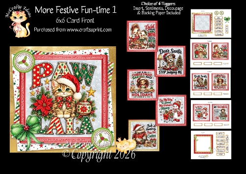 More Festive Fun-time 1 6x6