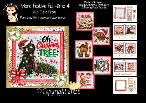 More Festive Fun-time 4 6x6