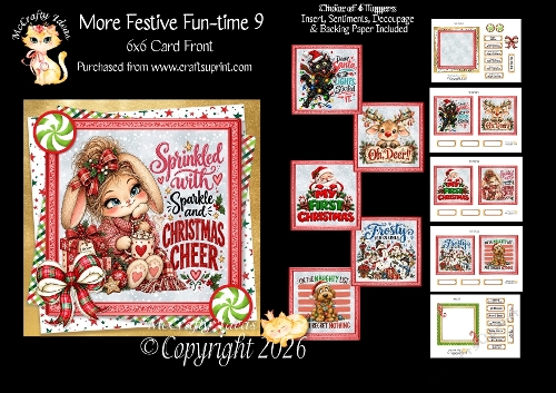 More Festive Fun-time 9 6x6