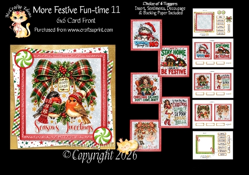 More Festive Fun-time 11 6x6