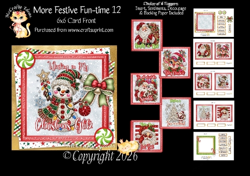 More Festive Fun-time 12 6x6