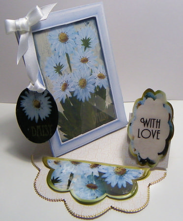 Daisy Trail Staggered Easel Card Kit