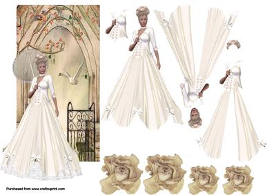 Afternoon in the Park Decoupage Sheet