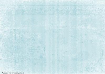 Vintage Turquoise Backing Paper Sheet #1