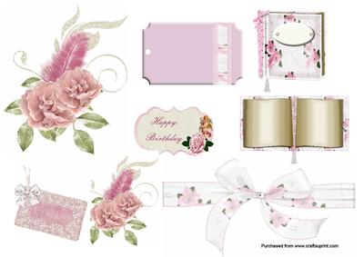 Pink Passion Embellishments #2