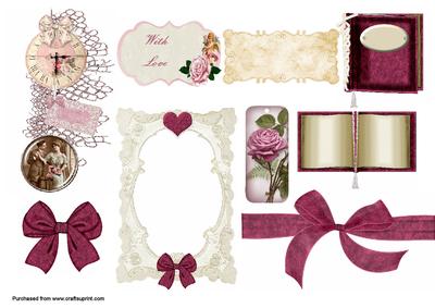 Pink Passion Embellishments #pp2b