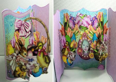 Esther Bunny & Friends Popup Card Kit