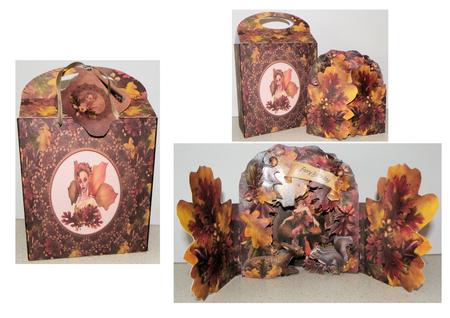Copper Autumn Fairy Grotto Card Kit