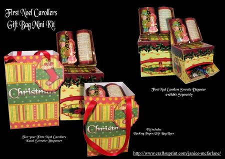 First Noel Carollers Gift Bag