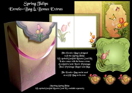 Spring Tulips Envelo-bag Kit
