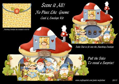 No Place Like Gnome! Scene It All Card Kit
