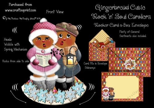 ROCK N SOUL CAROLLERS ROCKER CARD KIT