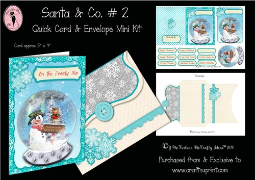 Santa & Co.  #2 Quick Card & Envelope Mini Kit