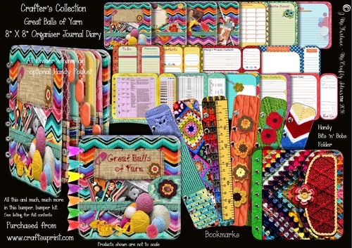 Great Balls of Yarn Ultimate Organiser/Journal Diary