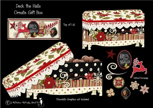 Deck the Halls - Ornate Gift Box