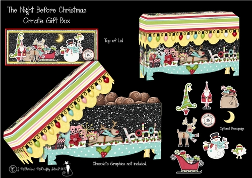 The Night Before Christmas - Ornate Gift Box
