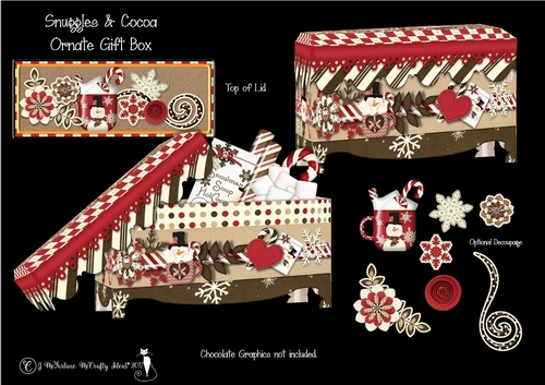 Snuggles & Cocoa - Ornate Gift Box