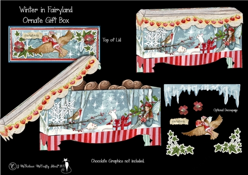 Winter in Fairyland - Ornate Gift Box