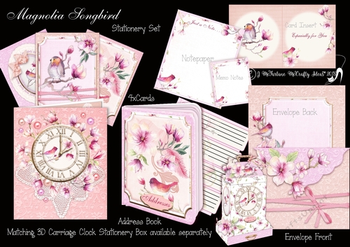 Magnolia Songbird Stationery Set