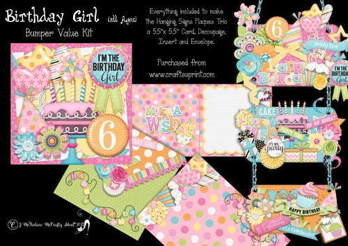 Birthday Girl (all ages) Bumper Value Kit