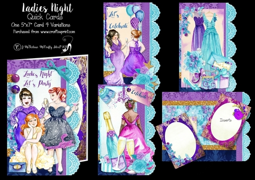 Ladies Night Quick Cards
