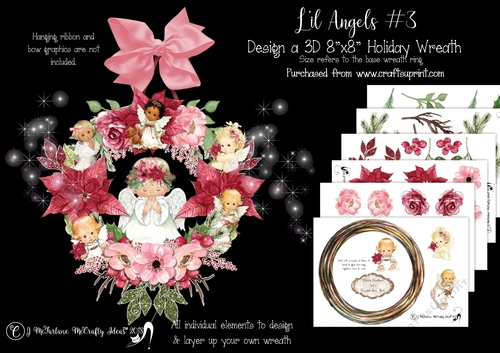 Lil Angels #3 Design-a-Wreath