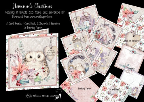 Homemade Christmas  Keeping it Simple 6x6 Card Kit
