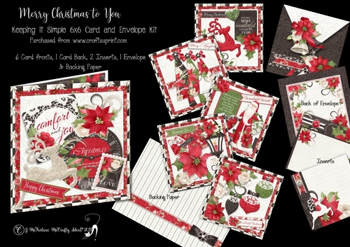 Merry Christmas to You Keeping it Simple 6x6 Card Kit