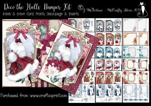 Deco the Halls 6x6 & 6x4 Cards Bumper Kit