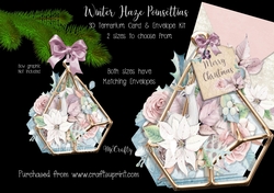 Winter Haze 3d Terrarium Cards & Envelopes Kit
