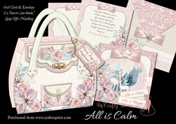 All is Calm Gift Handbag, Card & Envelope Set