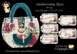 Anniversary Rose Gift Bag