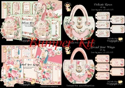 Delicate Roses Bumper Kit