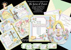The Spirit of Easter 6x6 Cards, Mini Gift Bag and Tags Kit