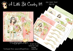 A Little Bit Country 4 6x6 Card Front Mini Kit