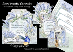 Scent-imental Lavender 6x6 Cards
