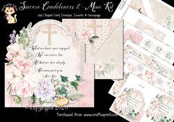Sincere Condolences 2 6x6 Card Mini Kit