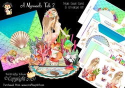 A Mermaids Tale 2 Triple Easel Card Mini Kit