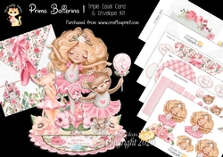 Prima Ballerina 1Triple Easel Card Mini Kit