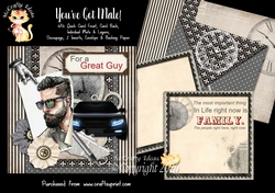 Youve Got Male - 6x6 Complete Card & Envelope Kit