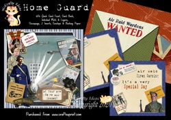 Home Guard - 6x6 Complete Card & Envelope Kit