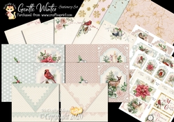 Gentle Winter Selection Box Stationery Set