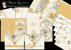 Peace & Joy Selection Box Stationery Set