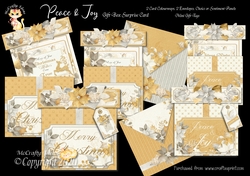 Peace & Joy Gift Box Surprise Card
