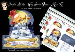 Jingle All the Way Snow Dome Mini Kit