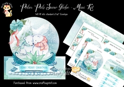 Polar Pals Snow Globe Mini Kit