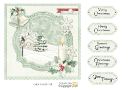 Merry Winter 1 (No Verse) Card Front.