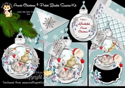 Aussie Christmas 4 - Pocket Bauble Surprise Kit